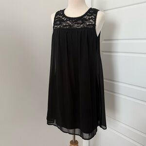 As U Wish Black Lace Dress